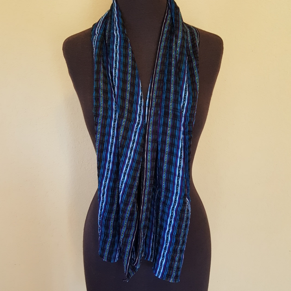 New- Guatemalan colorful cotton scarf